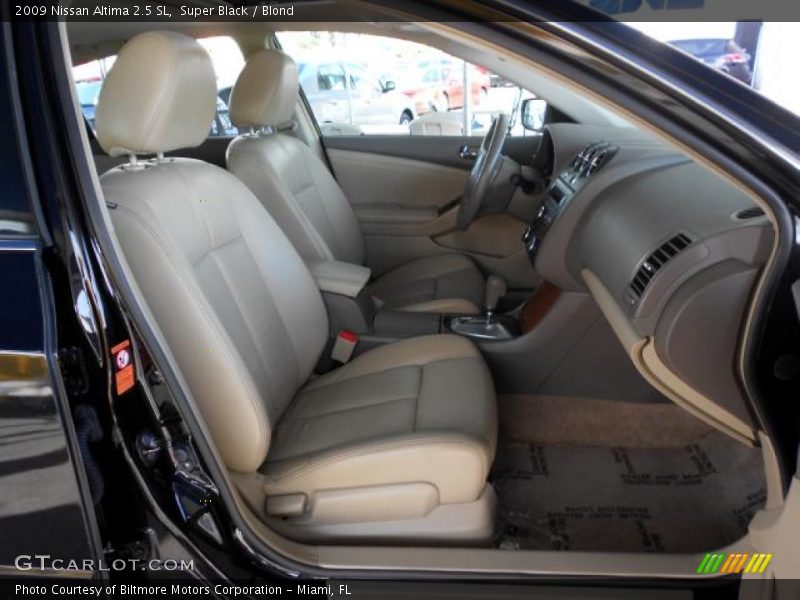 Super Black / Blond 2009 Nissan Altima 2.5 SL