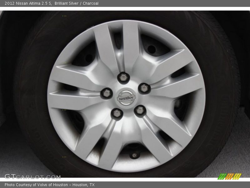 Brilliant Silver / Charcoal 2012 Nissan Altima 2.5 S