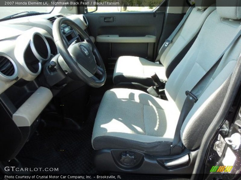 Front Seat of 2007 Element LX