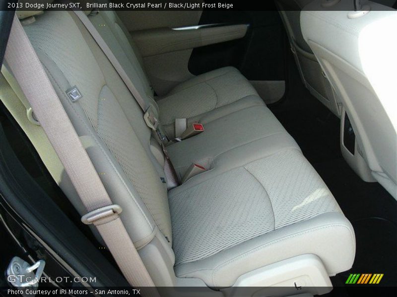 Brilliant Black Crystal Pearl / Black/Light Frost Beige 2013 Dodge Journey SXT