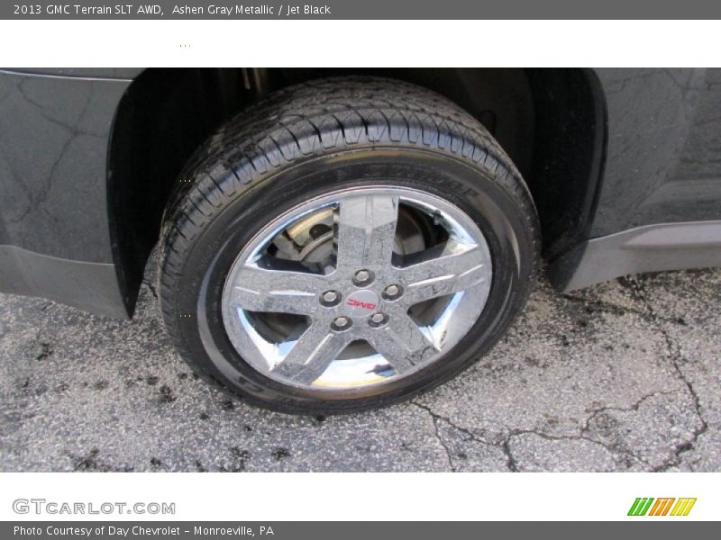 Ashen Gray Metallic / Jet Black 2013 GMC Terrain SLT AWD