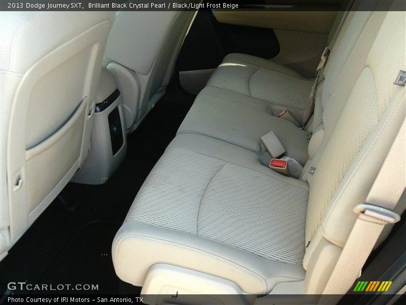 Brilliant Black Crystal Pearl / Black/Light Frost Beige 2013 Dodge Journey SXT