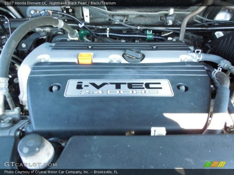  2007 Element LX Engine - 2.4L DOHC 16V i-VTEC 4 Cylinder