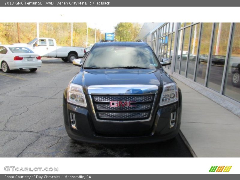 Ashen Gray Metallic / Jet Black 2013 GMC Terrain SLT AWD