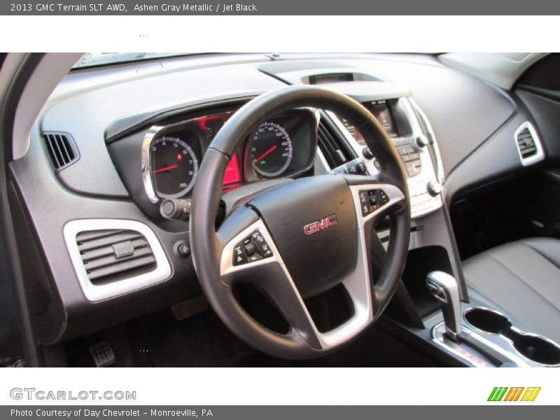 Ashen Gray Metallic / Jet Black 2013 GMC Terrain SLT AWD