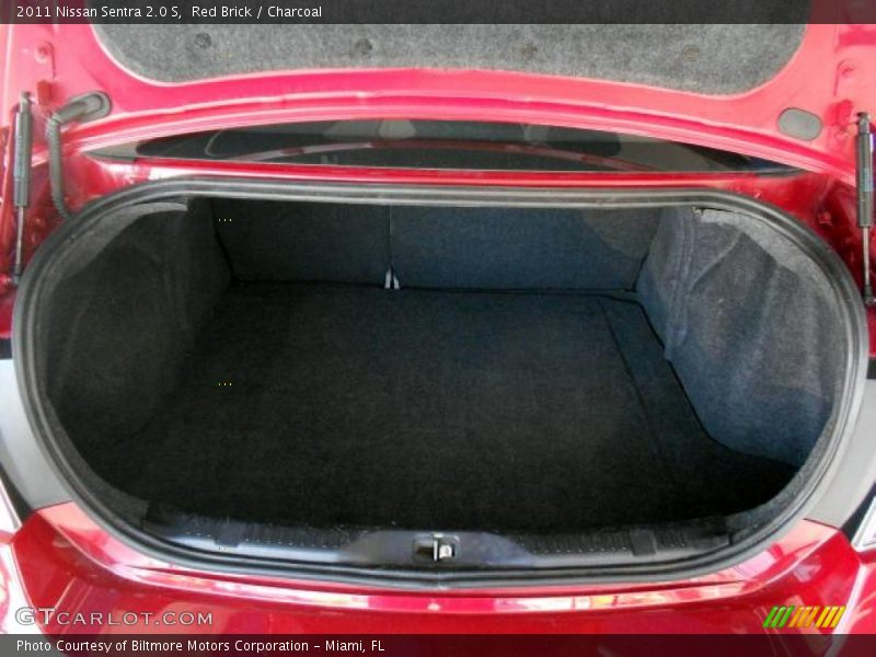 Red Brick / Charcoal 2011 Nissan Sentra 2.0 S