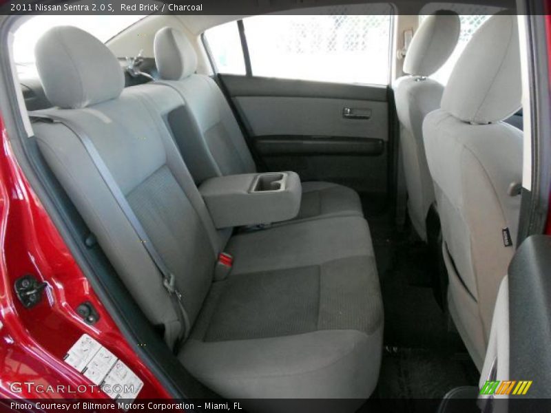 Red Brick / Charcoal 2011 Nissan Sentra 2.0 S