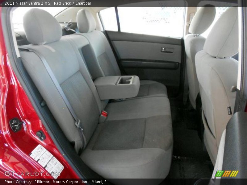 Red Brick / Charcoal 2011 Nissan Sentra 2.0 S