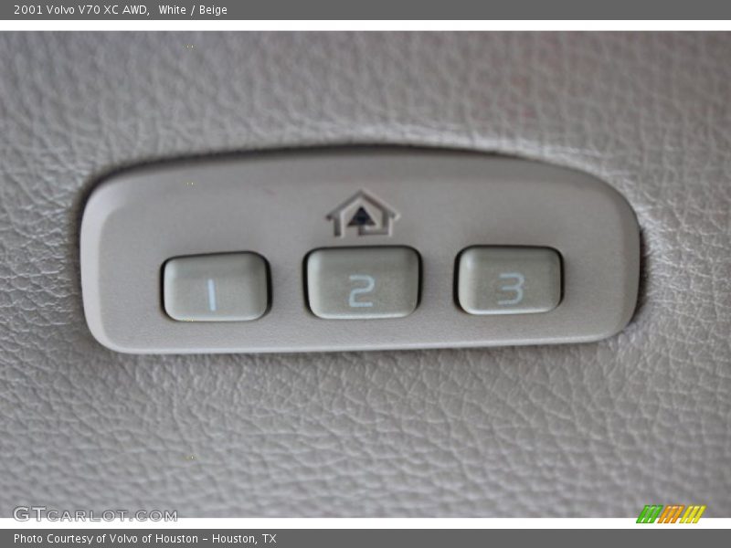 White / Beige 2001 Volvo V70 XC AWD