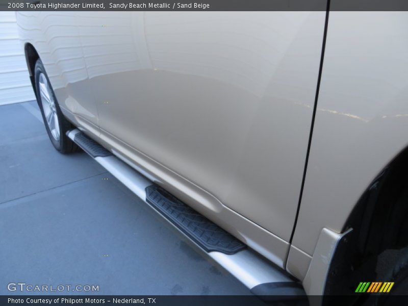 Sandy Beach Metallic / Sand Beige 2008 Toyota Highlander Limited