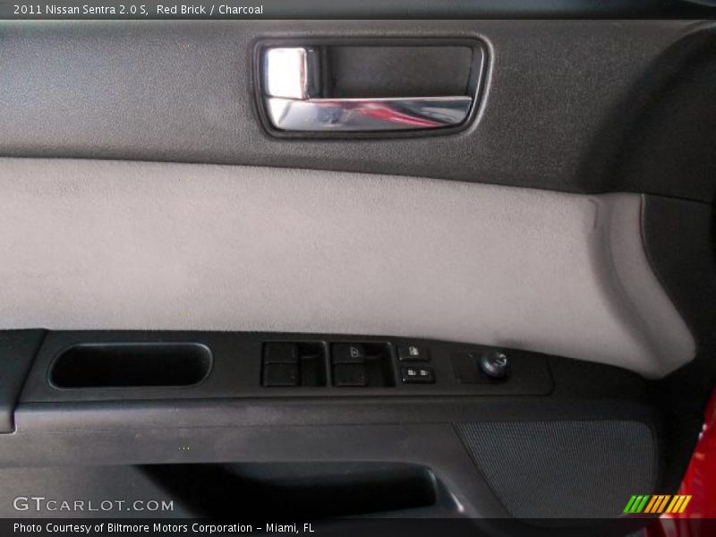 Red Brick / Charcoal 2011 Nissan Sentra 2.0 S