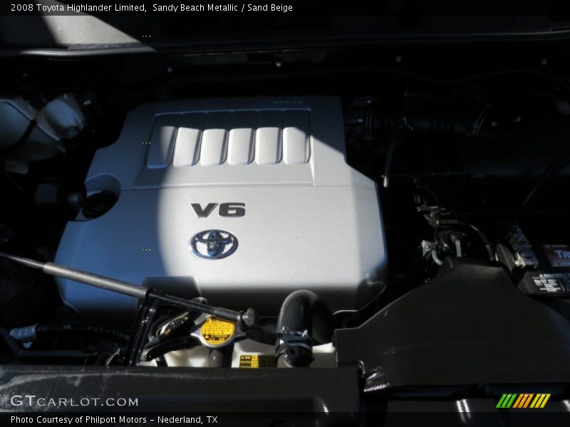 Sandy Beach Metallic / Sand Beige 2008 Toyota Highlander Limited