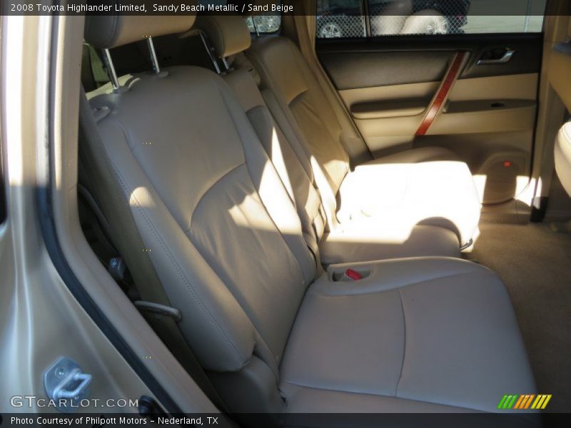 Sandy Beach Metallic / Sand Beige 2008 Toyota Highlander Limited
