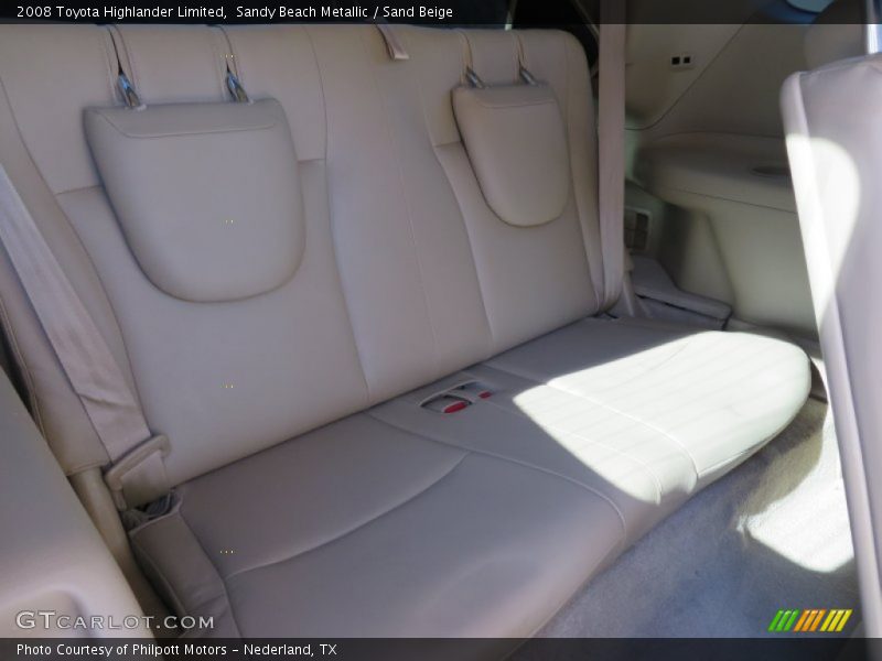 Sandy Beach Metallic / Sand Beige 2008 Toyota Highlander Limited