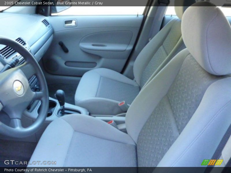 Blue Granite Metallic / Gray 2005 Chevrolet Cobalt Sedan