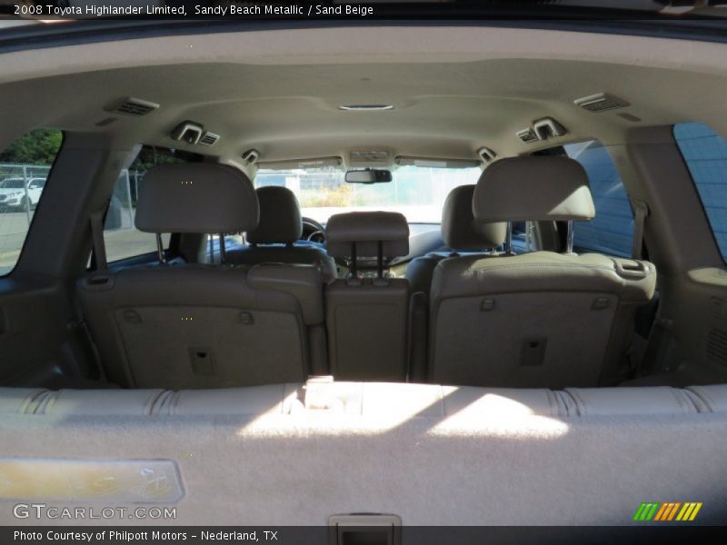 Sandy Beach Metallic / Sand Beige 2008 Toyota Highlander Limited