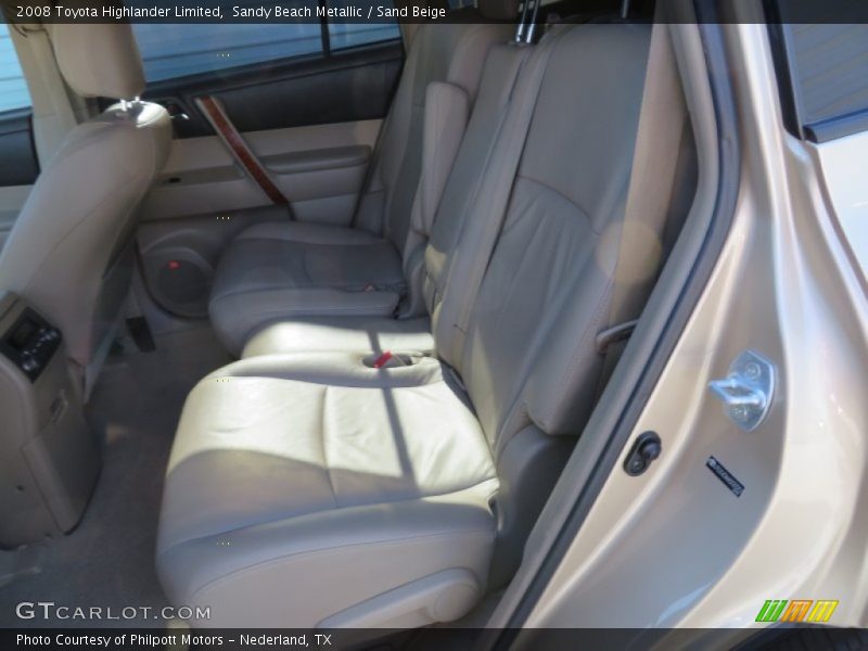 Sandy Beach Metallic / Sand Beige 2008 Toyota Highlander Limited