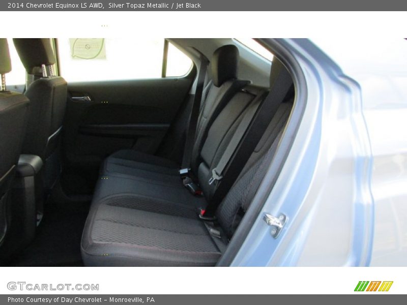 Silver Topaz Metallic / Jet Black 2014 Chevrolet Equinox LS AWD