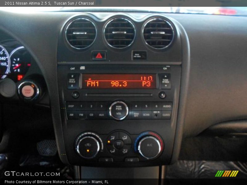 Tuscan Sun / Charcoal 2011 Nissan Altima 2.5 S