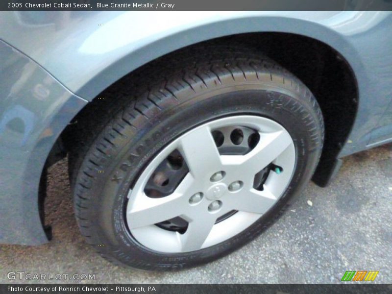 Blue Granite Metallic / Gray 2005 Chevrolet Cobalt Sedan