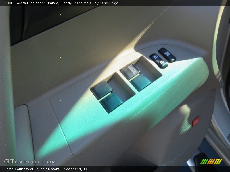 Sandy Beach Metallic / Sand Beige 2008 Toyota Highlander Limited