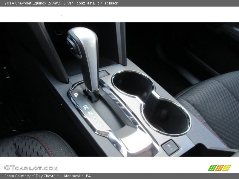 Silver Topaz Metallic / Jet Black 2014 Chevrolet Equinox LS AWD