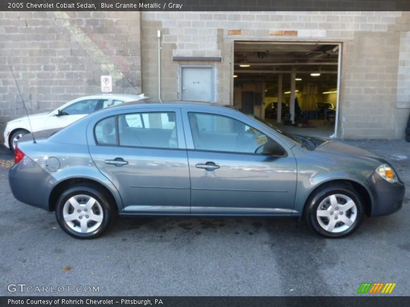Blue Granite Metallic / Gray 2005 Chevrolet Cobalt Sedan