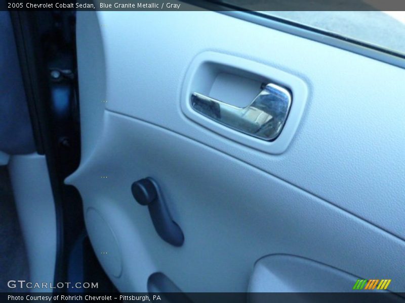 Blue Granite Metallic / Gray 2005 Chevrolet Cobalt Sedan