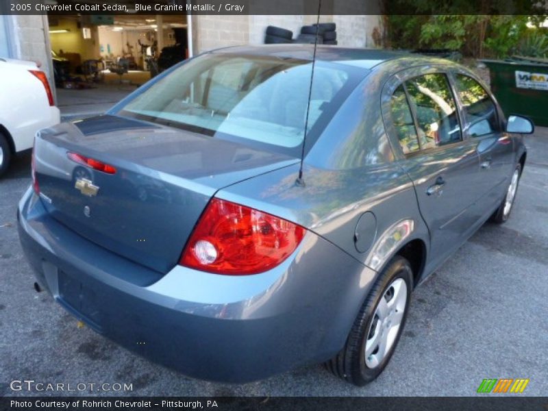 Blue Granite Metallic / Gray 2005 Chevrolet Cobalt Sedan