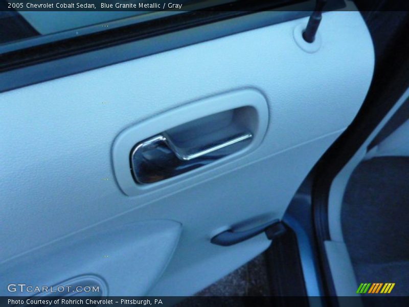 Blue Granite Metallic / Gray 2005 Chevrolet Cobalt Sedan