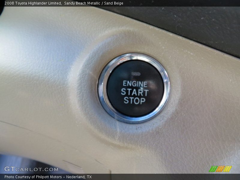 Sandy Beach Metallic / Sand Beige 2008 Toyota Highlander Limited