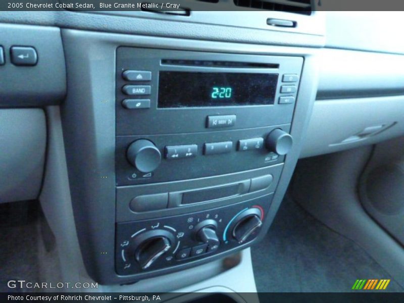 Blue Granite Metallic / Gray 2005 Chevrolet Cobalt Sedan