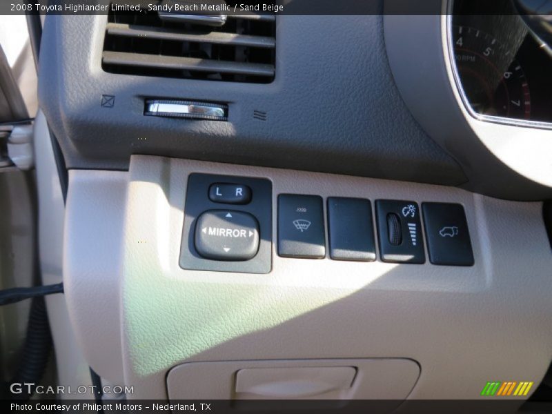 Sandy Beach Metallic / Sand Beige 2008 Toyota Highlander Limited