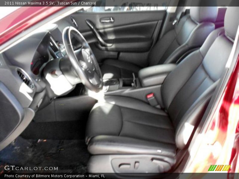 Tuscan Sun / Charcoal 2011 Nissan Maxima 3.5 SV