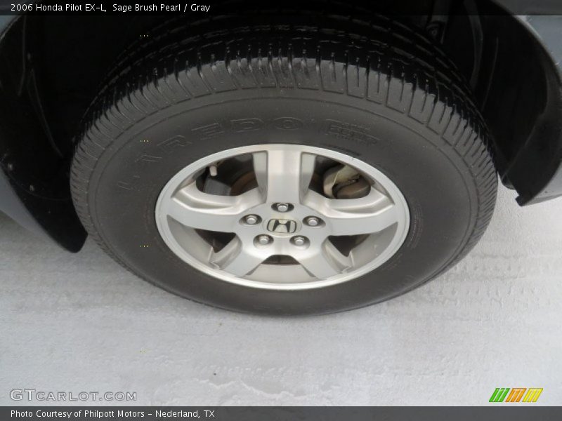 Sage Brush Pearl / Gray 2006 Honda Pilot EX-L
