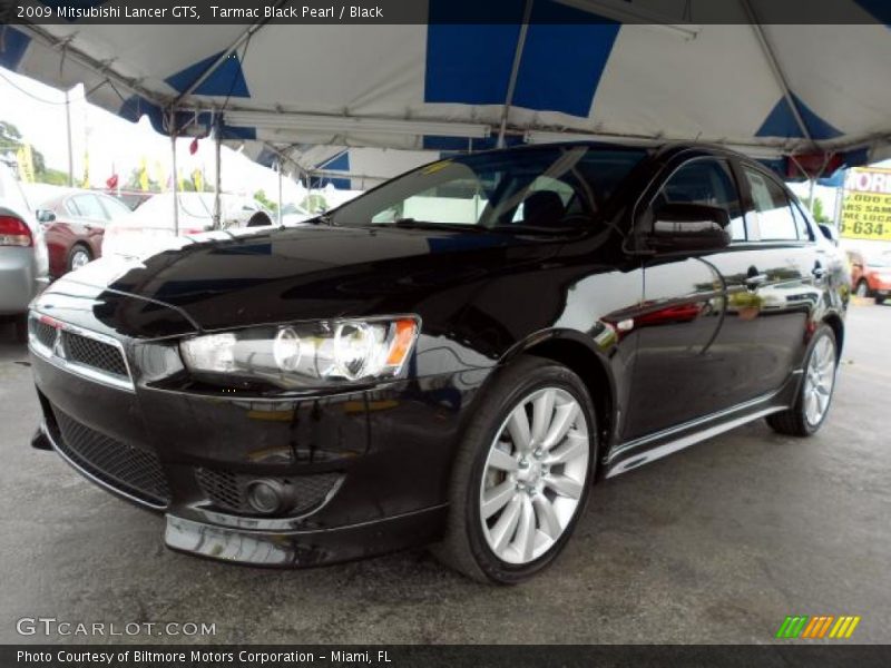 Front 3/4 View of 2009 Lancer GTS