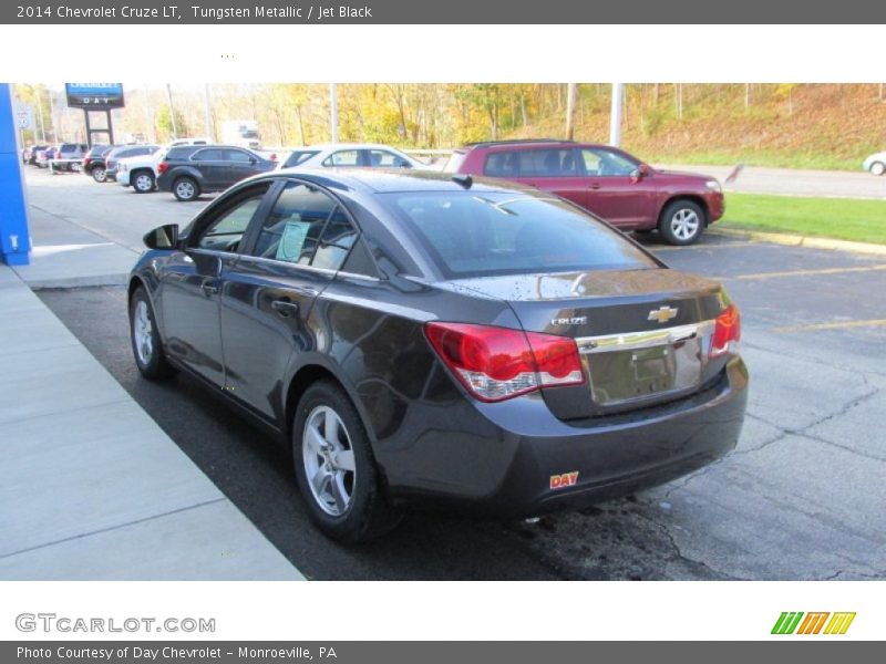 Tungsten Metallic / Jet Black 2014 Chevrolet Cruze LT