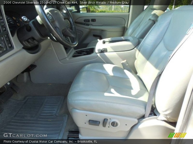 Silver Birch Metallic / Medium Gray 2006 Chevrolet Silverado 2500HD LT Crew Cab 4x4