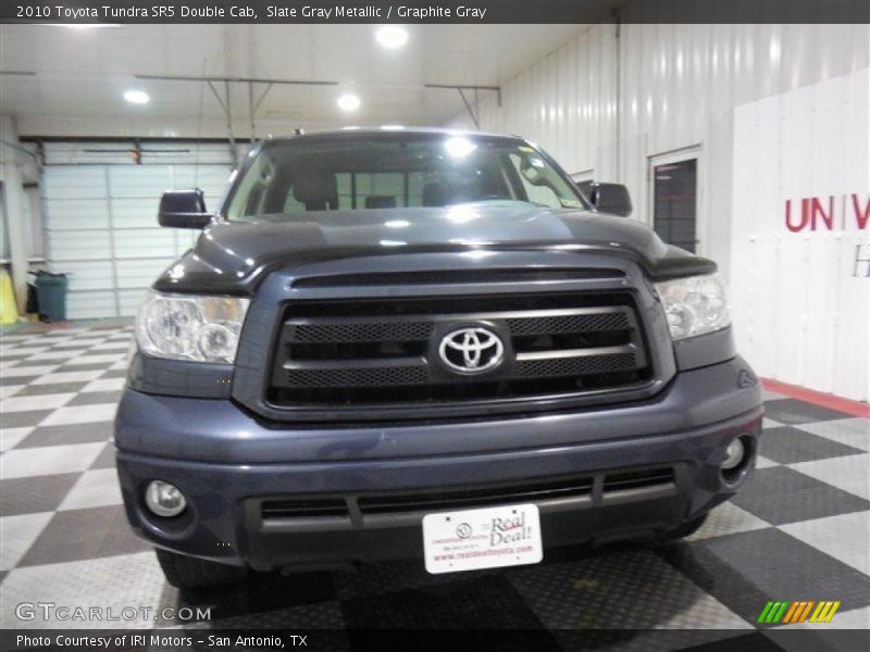 Slate Gray Metallic / Graphite Gray 2010 Toyota Tundra SR5 Double Cab