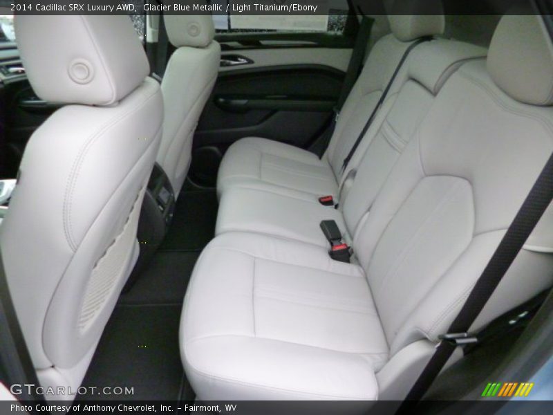 Rear Seat of 2014 SRX Luxury AWD