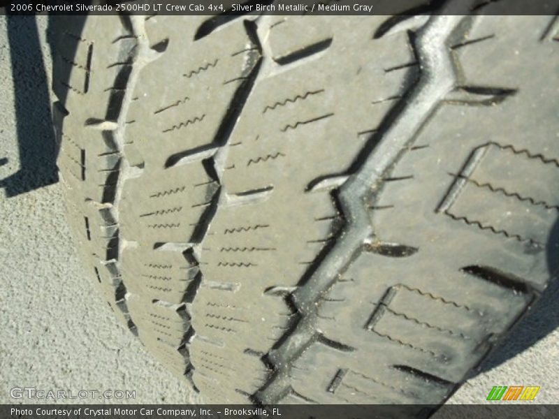 Silver Birch Metallic / Medium Gray 2006 Chevrolet Silverado 2500HD LT Crew Cab 4x4
