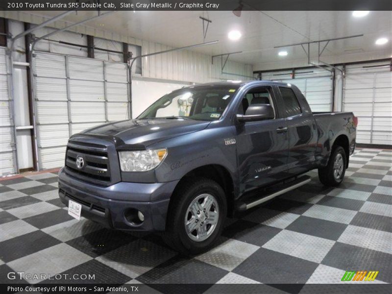 Slate Gray Metallic / Graphite Gray 2010 Toyota Tundra SR5 Double Cab