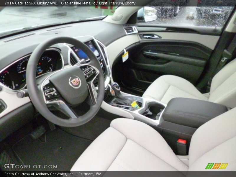 Light Titanium/Ebony Interior - 2014 SRX Luxury AWD 