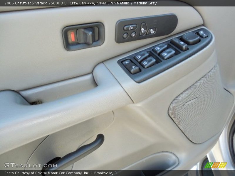 Silver Birch Metallic / Medium Gray 2006 Chevrolet Silverado 2500HD LT Crew Cab 4x4