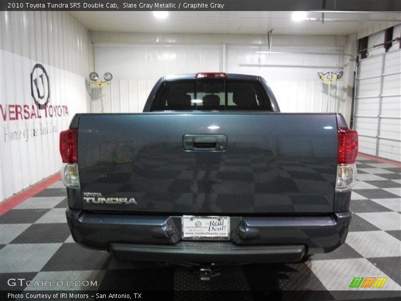 Slate Gray Metallic / Graphite Gray 2010 Toyota Tundra SR5 Double Cab