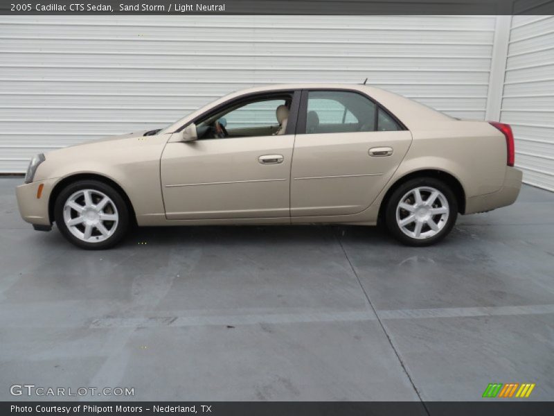 Sand Storm / Light Neutral 2005 Cadillac CTS Sedan