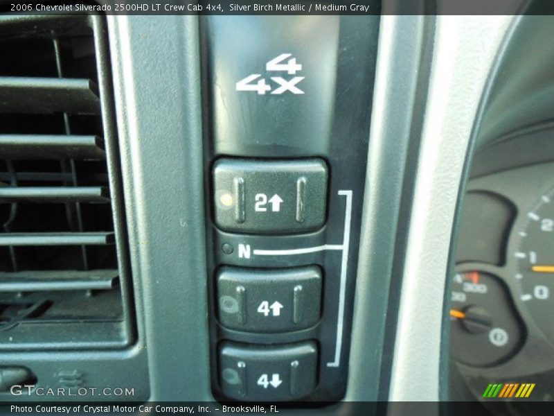 Silver Birch Metallic / Medium Gray 2006 Chevrolet Silverado 2500HD LT Crew Cab 4x4