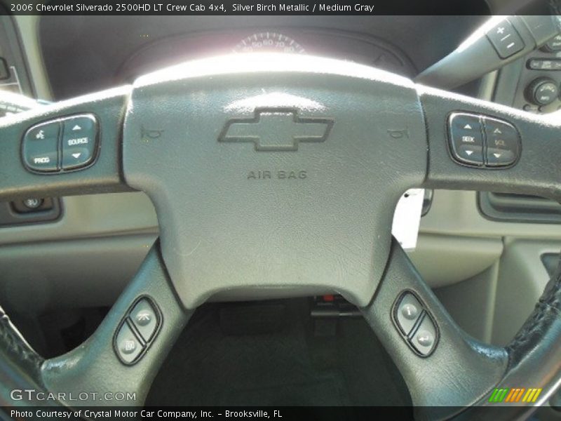 Silver Birch Metallic / Medium Gray 2006 Chevrolet Silverado 2500HD LT Crew Cab 4x4