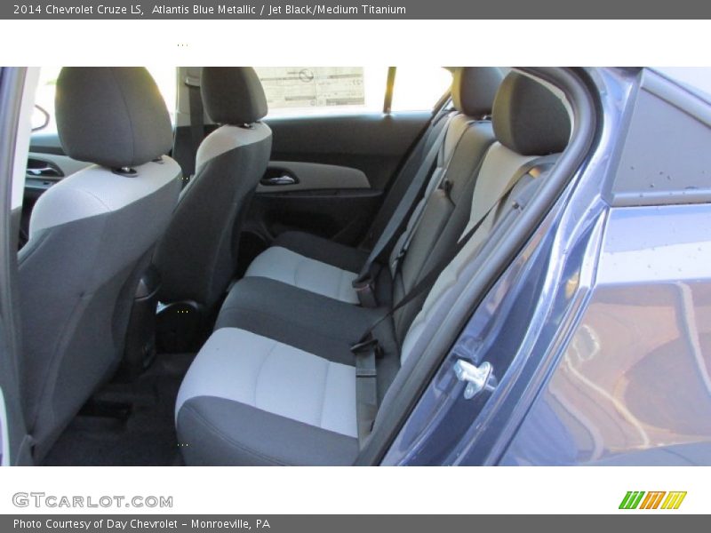 Atlantis Blue Metallic / Jet Black/Medium Titanium 2014 Chevrolet Cruze LS