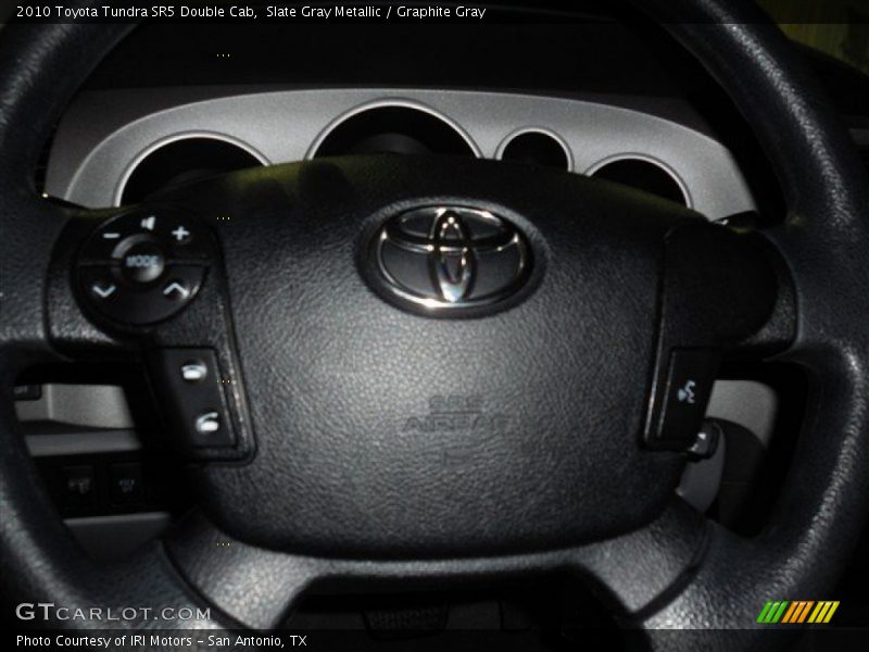 Slate Gray Metallic / Graphite Gray 2010 Toyota Tundra SR5 Double Cab
